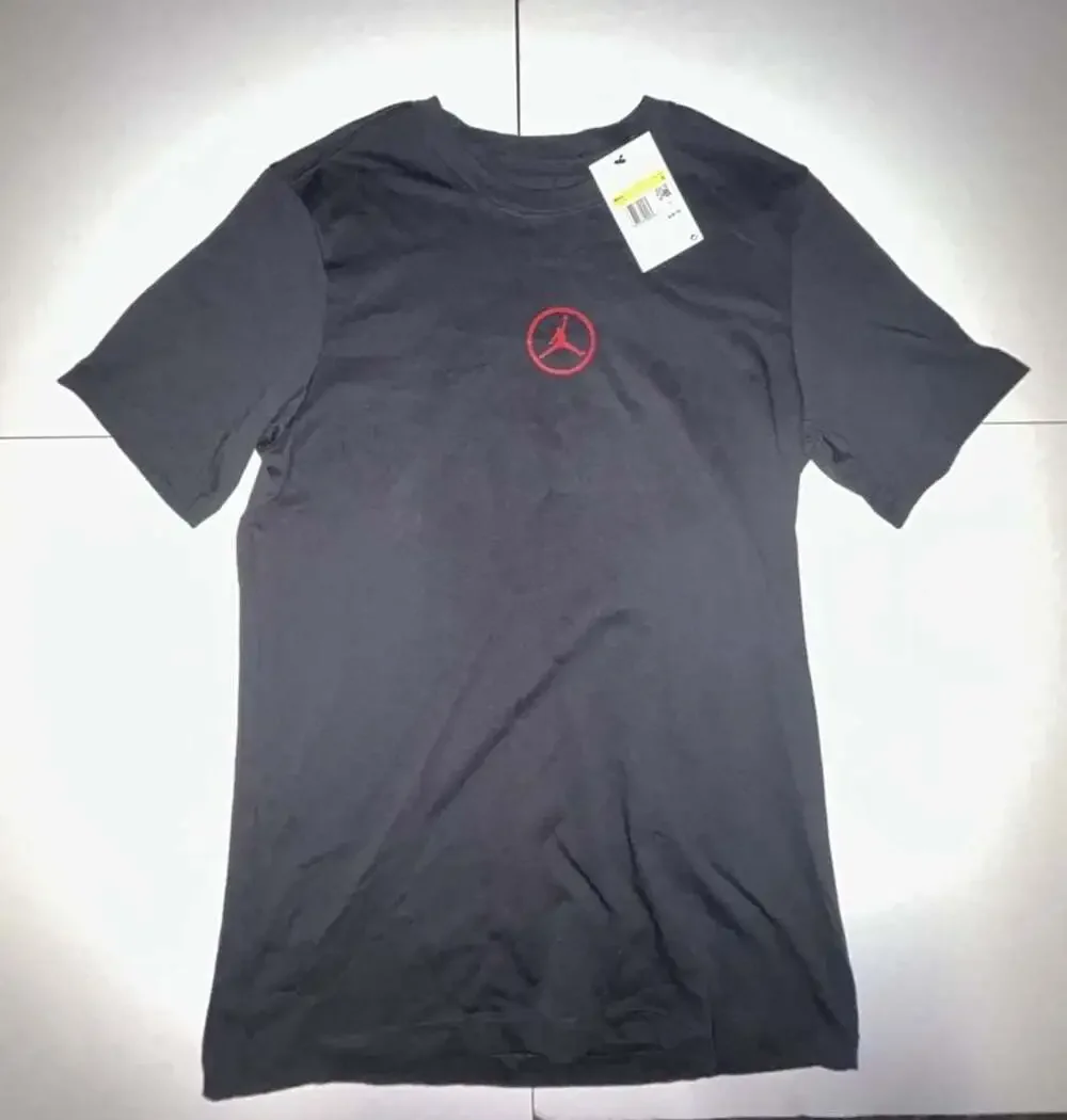 Jordan Brand Basketball Graphic T-Shirt Black Size Small